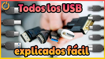 TODOS los tipos de USB explicados fácil