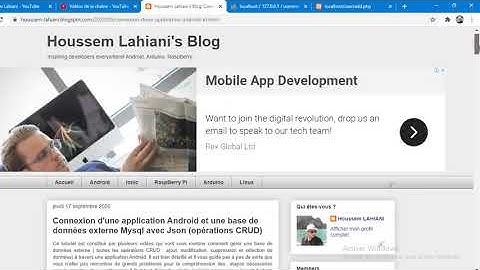 Code android pour insérer des données dans une base externe Mysql avec un Restful web service JSON