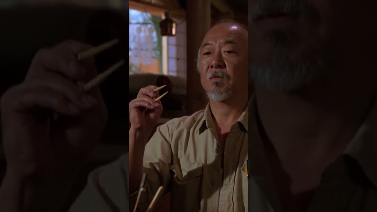 ⁣The Karate Kid (1984) | Catching Flies #Shorts
