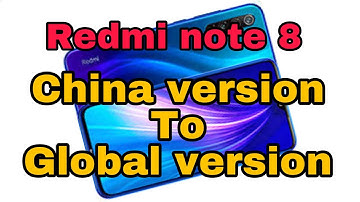 How to flash redmi note 8 china to global rom or version  after bootloader  unlock without box