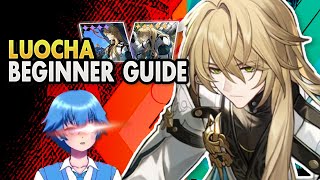 Mastering HIM! Healing Legend Luocha Best Guide,Teams | Best Relics, Light Cones | Honkai: Star Rail