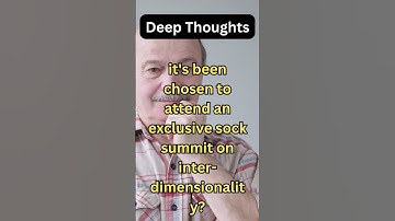 What if Missing Socks Go Where? Enjoy Deep Thoughts for Your Curiosity #imagination #humor #funny