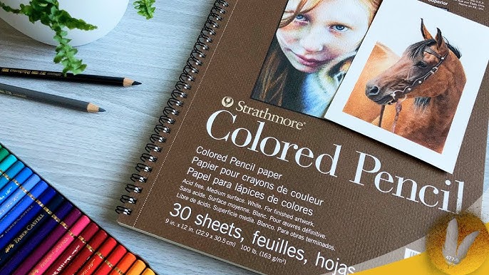 Strathmore Toned Gray Paper Review!* Drawing with Colored Pencils!* 