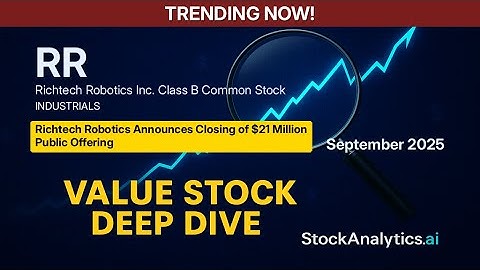 RR: Richtech Robotics - Future of Service Automation or Risky Bet?