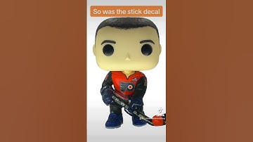 Funko Pop Custom, Ball Hockey #custom #diy #custompop #funkopop #hockey #flyers