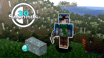 Minecraft, but I randomly teleport every 30 seconds... or so (short version)