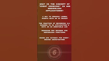 AWS Trivia 21 #code #coder #fyp #fypシ #trivia #aws #serverless #hard #ai