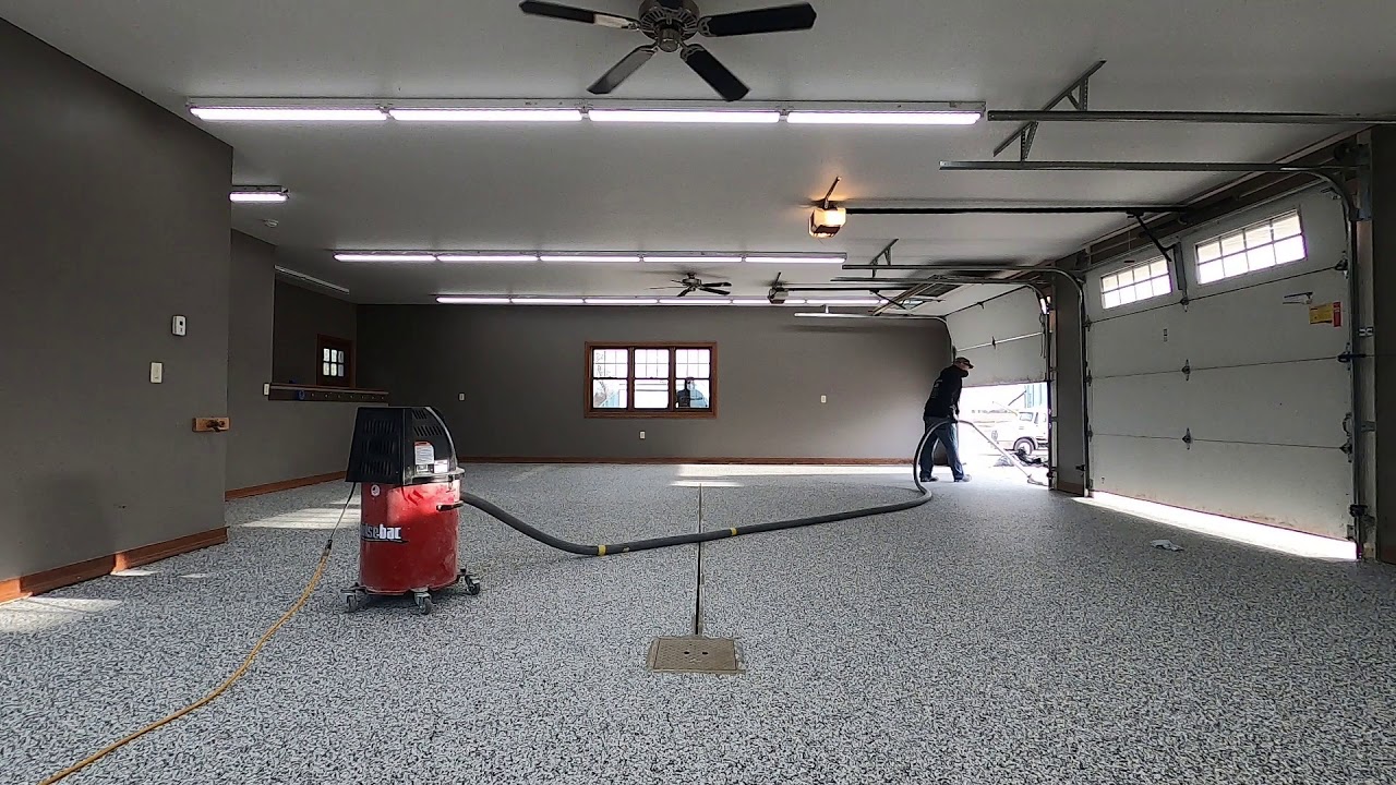 Awesome chip garage floor YouTube