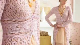 #1 Lace Coat, Vogue Knitting Early Fall 2012