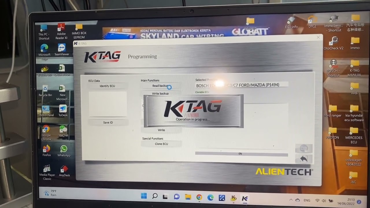 FORD ECU ERROR