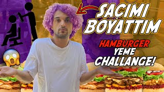 Saçimi Boyattim - Ödüllü Yemek Yeme Challange