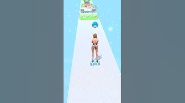 Cube Skates Frozen Run Level-02 #shorts #games #viral