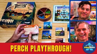 Perch Playthrough: Uccelli adorabili, tattiche brutali (Inside Up Games) con @BoardgamesBourbon screenshot 1