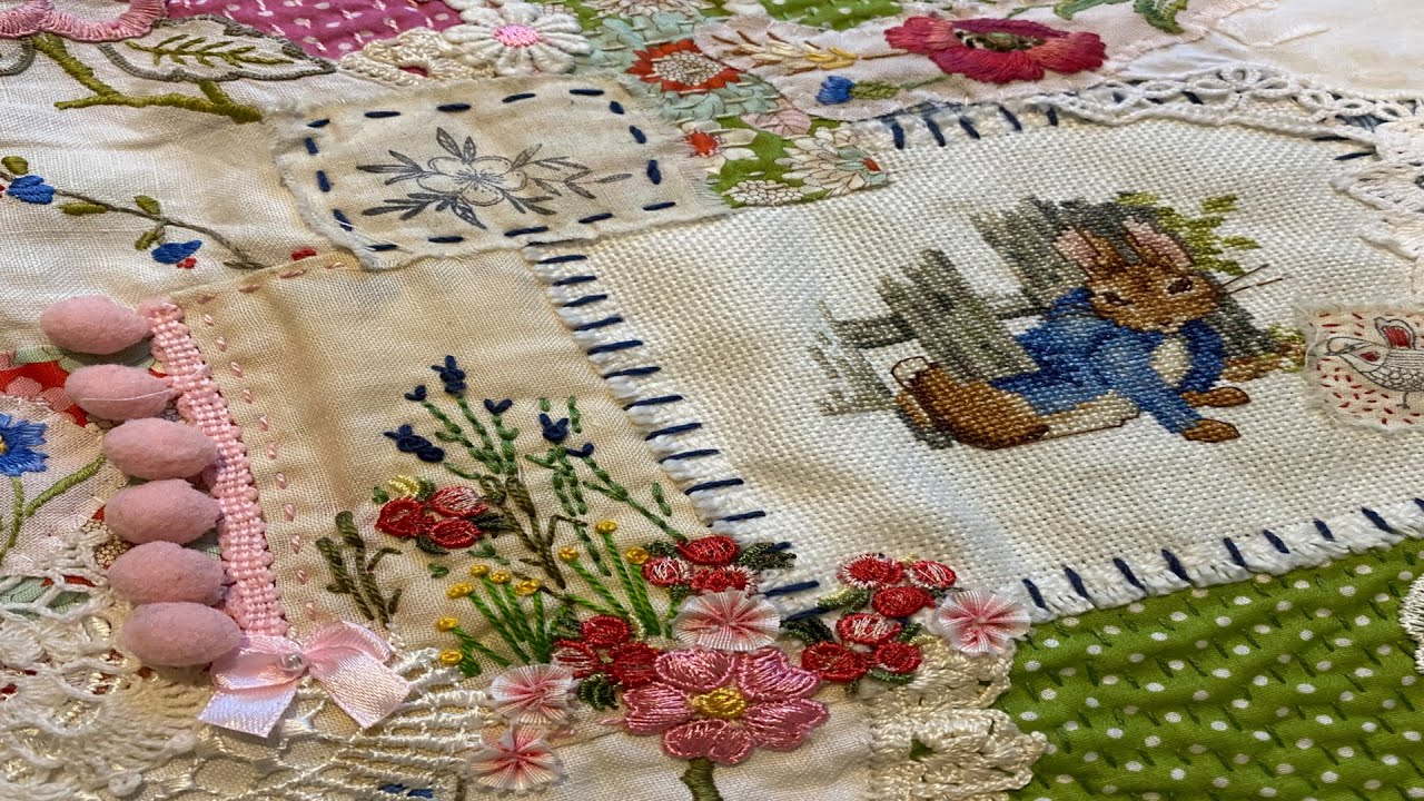 Slow Stitch panel features Peter Rabbit