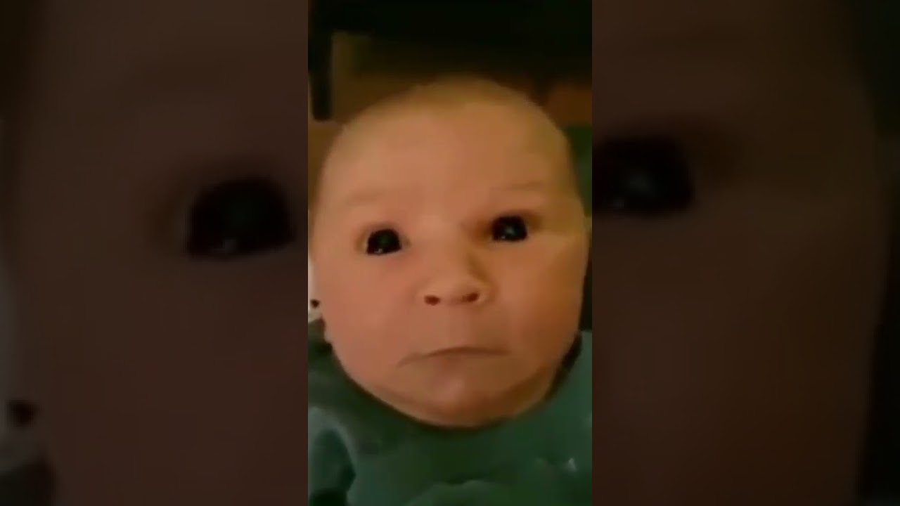 Baby smiling meme
