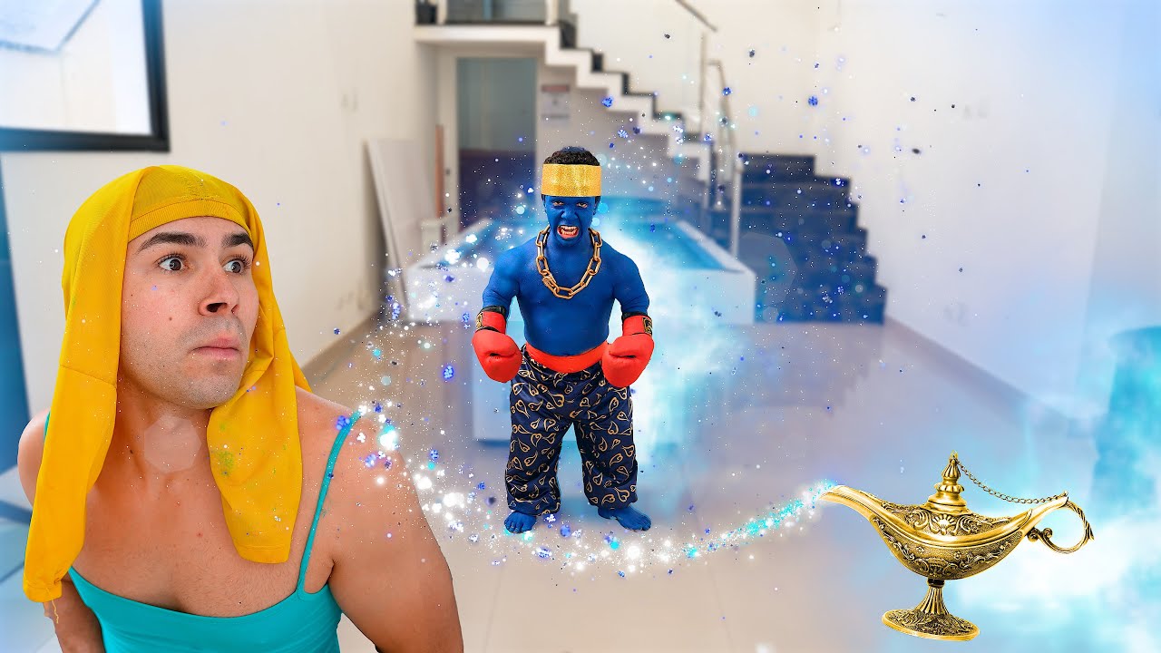 MARIVALDA E O GÊNIO DA LAMPADA!