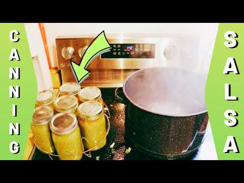 How to Can DELICIOUS Salsa
