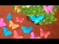 How to make diy butterflies  manu art  craft creativity