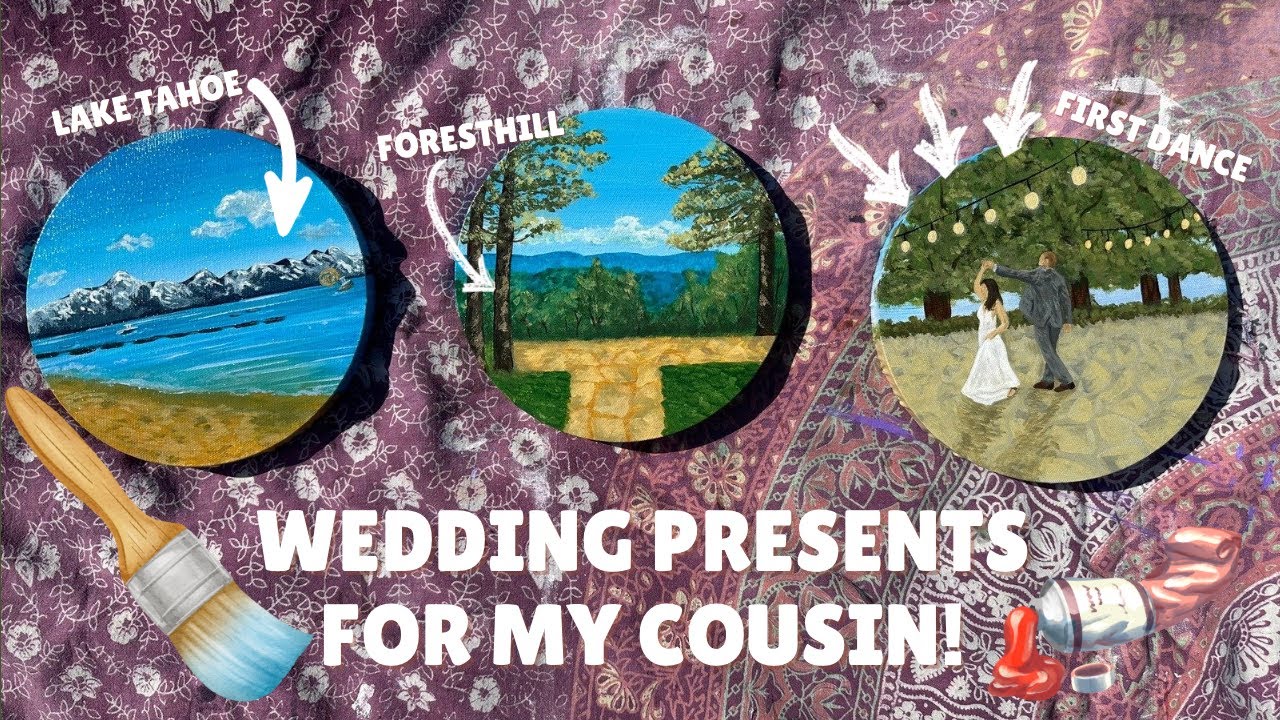 Custom Wedding Present for My Cousin 👀 