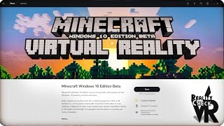 Get ready to play some cross-platform minecraft with mojang's new
official update which gives support the oculus rift cv1! download
directly from h...