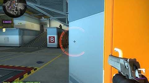 CS:GO playing against spinbot ...