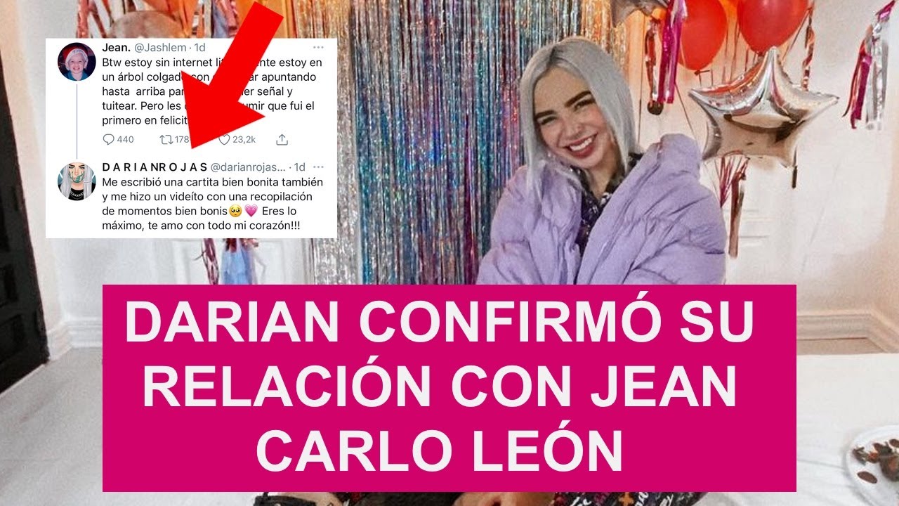 Jean Carlo León y Darian Rojas son novios? Fans exponen pruebas