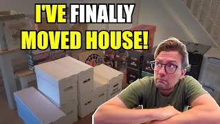 New Comic Room Setup Begins! - Moving House Vlog @MJComix