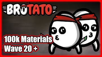 Casual 8000% Damage and 2 THOUSAND HP | Brotato GMO Endless???