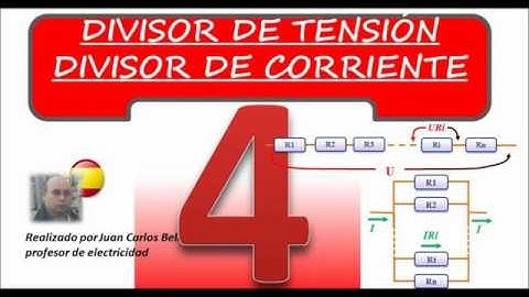 divisor de corriente y de tension