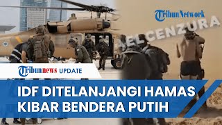 Rangkuman Hamas Vs Israel: Semburan Bola Api Al Quds Bakar IDF hingga Zionis Kibar Bendera Putih