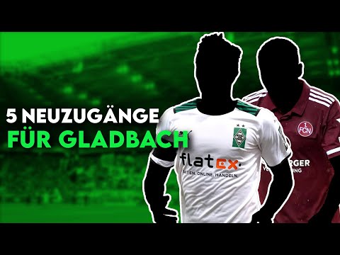 Borussia M'Gladbach: 5 Transfers um den Totalabsturz zu verhindern!