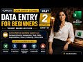 Complete Data Entry Course for Beginners 2026 | Part 2 | Data Entry Skills, Tools &amp; Career 