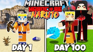 I Survived 100 Days as NARUTO in Minecraft! screenshot 5