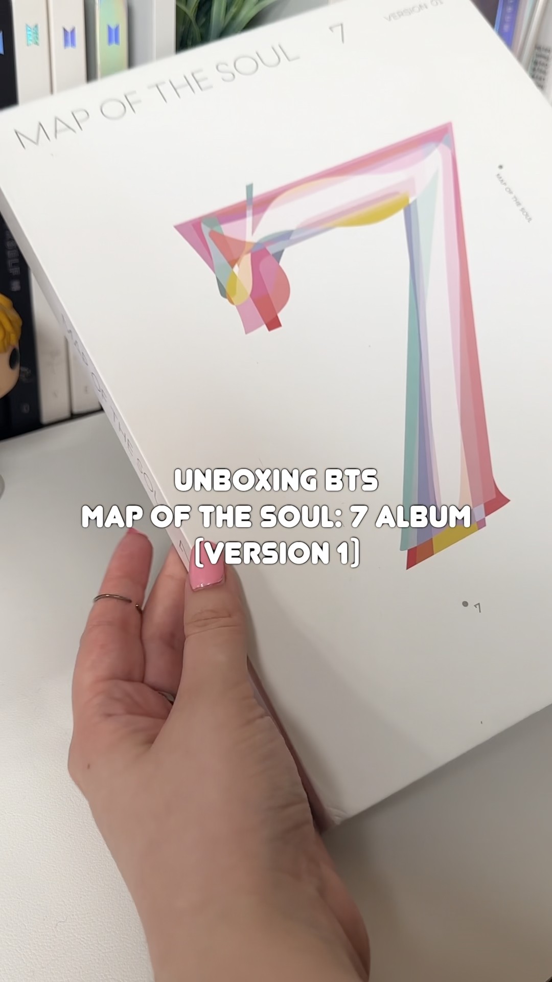 UNBOXING BTS' Map of the Soul: 7 Album, | Kpop Aesthetic Desk