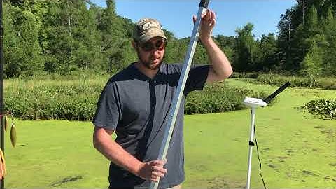 Telescopic duck foot push pole by Meritt Products!