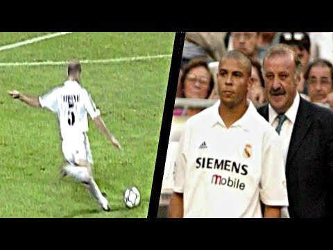 Ronaldo And Zidane ● First Match Together ► Legendary Performances In 2002