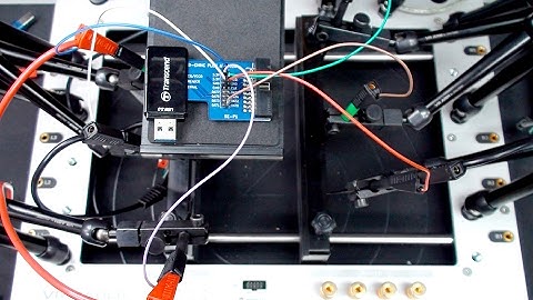 VR-Table ISP eMMC reading using SD-EMMC Plus Adapter - Model SE-P1