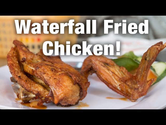 Unique Saigon Street Food - Waterfall Fried Chicken! | Mark Wiens