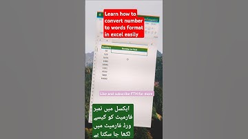 "Convert Numbers to Words in Excel Like a Pro! | Easy Excel Hack | Quick & Simple Tutorial"
