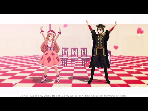 【プリリズMMD】仁なるで恋の魔法【カメラ・表情配布】