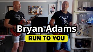 Bryan Adams - Run To You (Guitar Cover) Chords, Solos and Riffs
