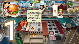 Cooking Fever - Gameplay Walkthrough Part 1 - Fast Food Court Level 1 - 5 Completed (iOS, Android) screenshot 4