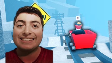 ROBLOX ARCTIC ROLLER COASTER (Create A Cart Ride)
