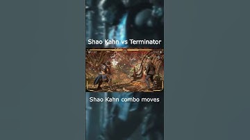 Mortal Kombat 11 gameplay | Shao Kahn vs Terminator| Combo moves #shorts