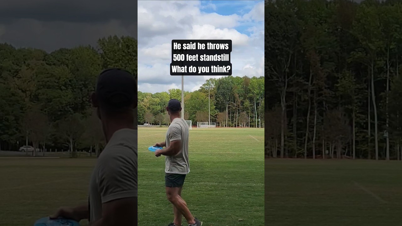 Игрок в диск-гольф утверждает невозможное — или это так?