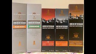 Сравнение линейки Auchentoshan.