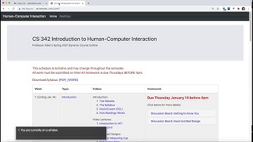 Screen Reader Example