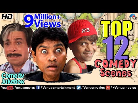 top-12-comedy-scenes-|-johnny-lever,-rajpal-&-kader-khan-|-bollywood-comedy-movies-|hindi-movies