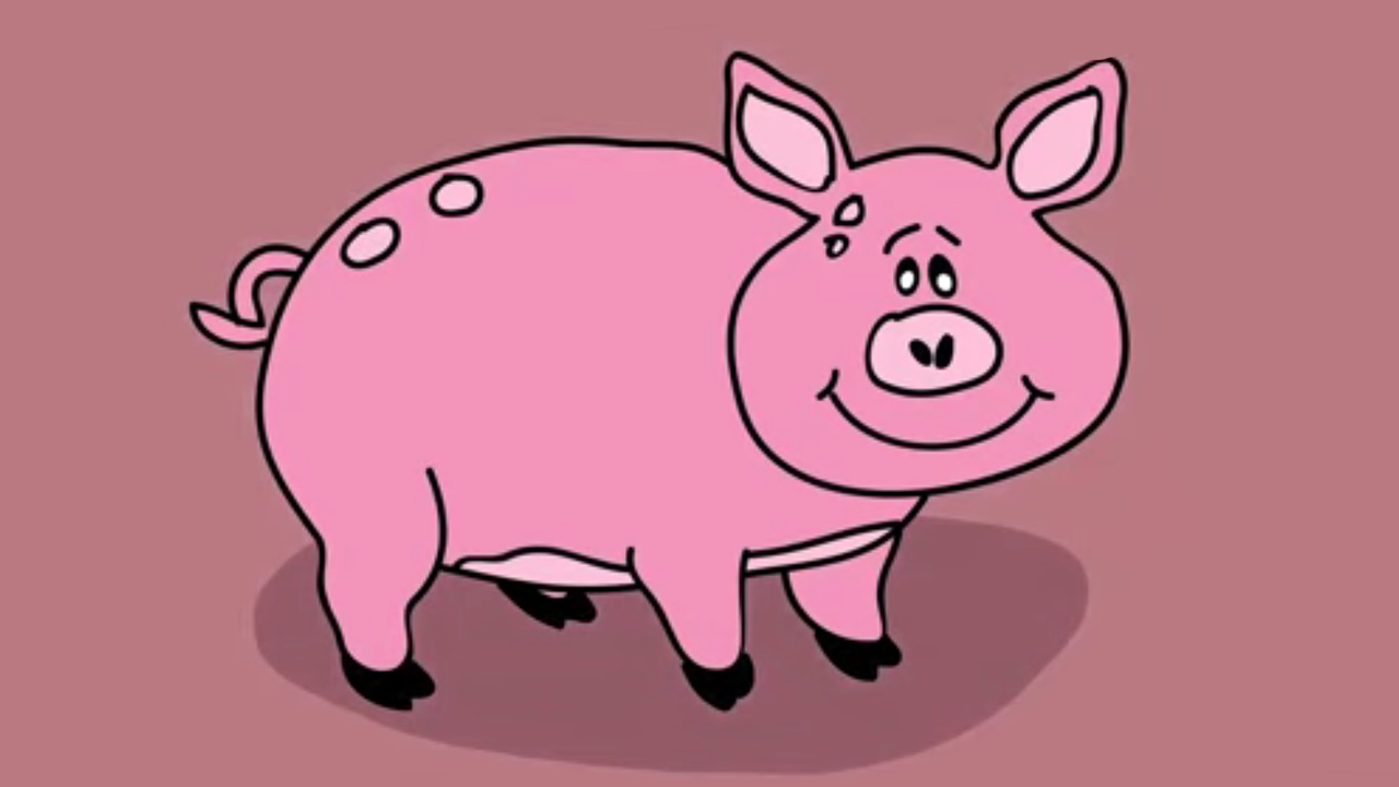 Apprendre à Dessiner Un Cochon