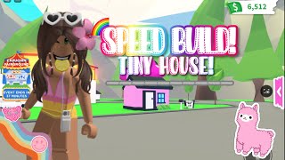 SPEED BUILD! ★ (tiny house) 💕 #Rainbowclub